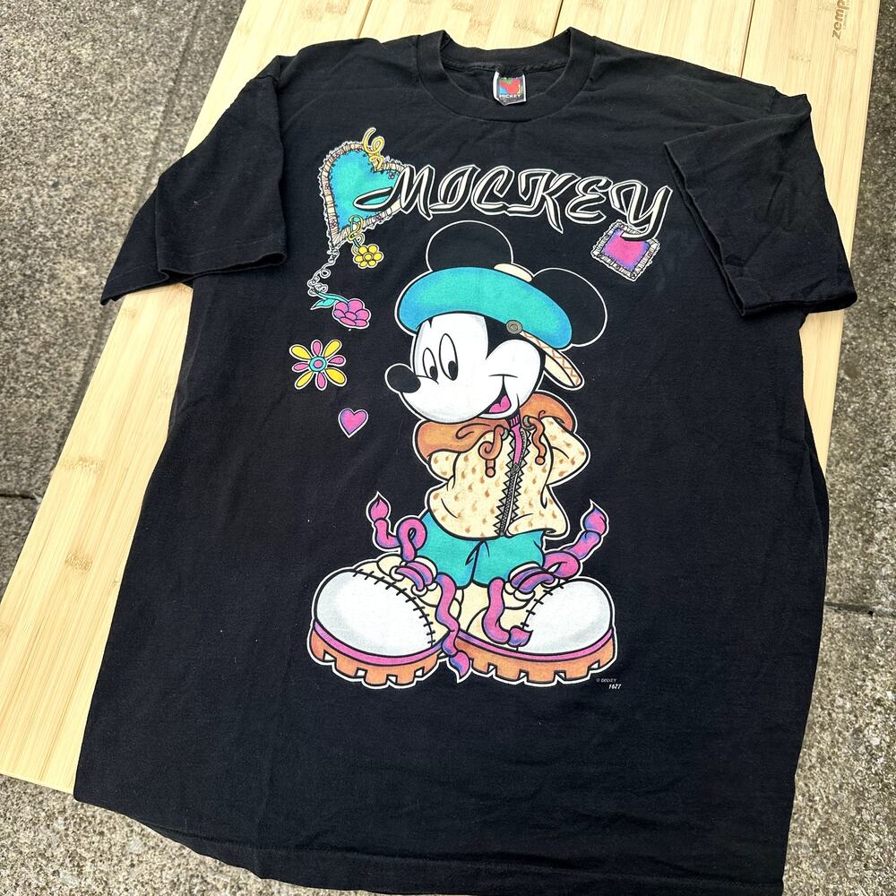 Vintage Mickey Mouse Character Shirt Size XL Mickey Unlimited